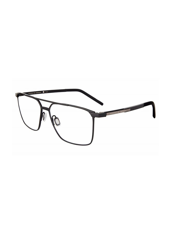 Men's Pilot Eyeglasses - P8392 B 56 - Lens Size: 56 Mm