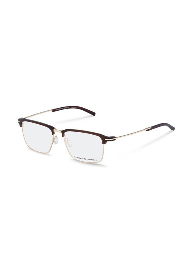 Men's Pilot Eyeglasses - P8380 B 55 - Lens Size: 55 Mm