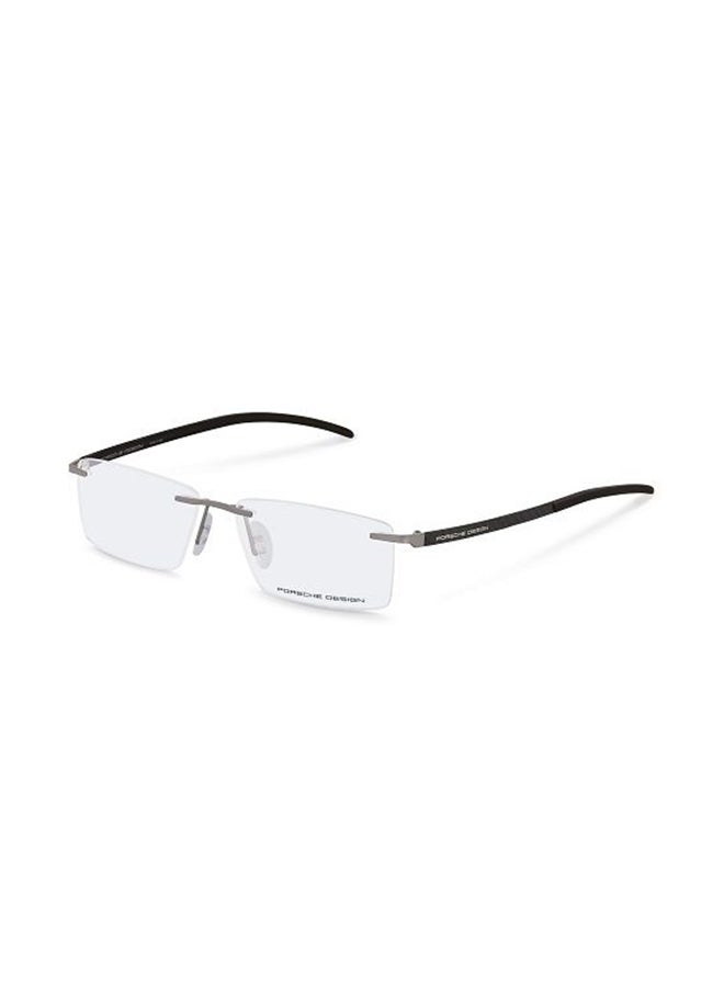Men's Pilot Eyeglasses - P8341 D 56 - Lens Size: 56 Mm