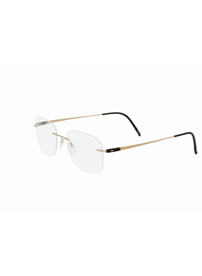 Unisex Rectangle Eyeglasses - 5502 70 7530 50 - Lens Size: 53 Mm