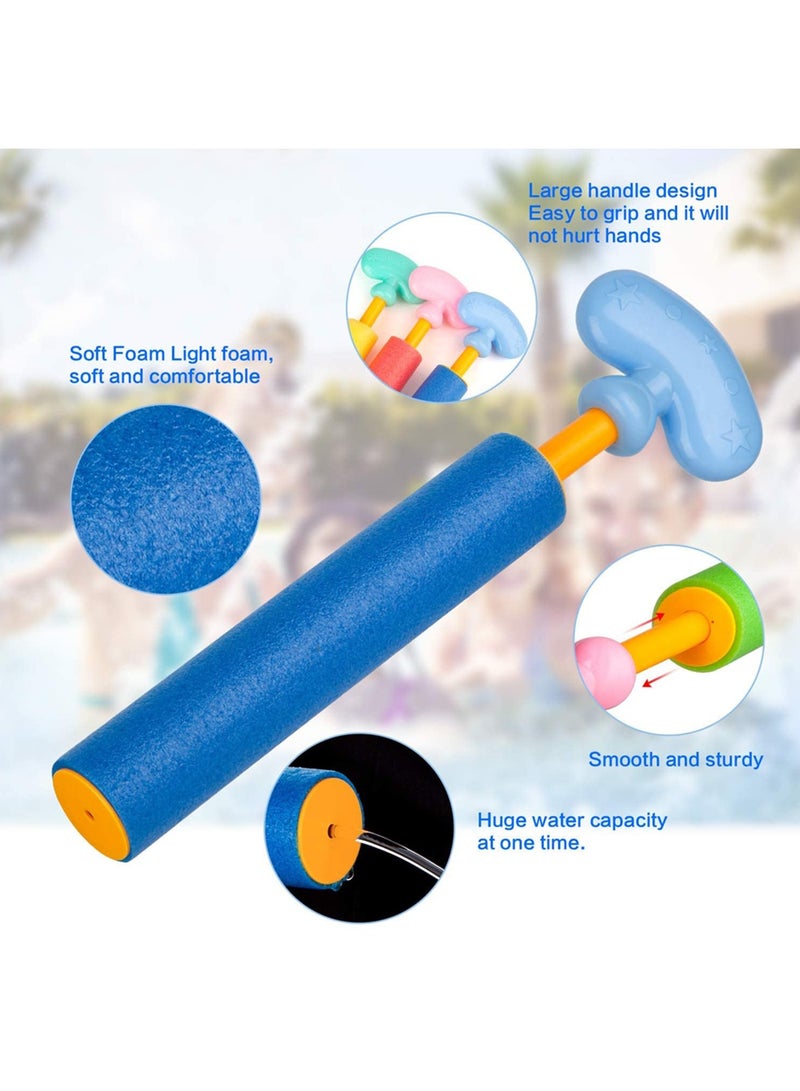 Water Toy for Kids, 9 Pack Foam Water Blaster Squirt Toy Set for Swimming Pool Toys Adults, Water Toy Blaster Shooter