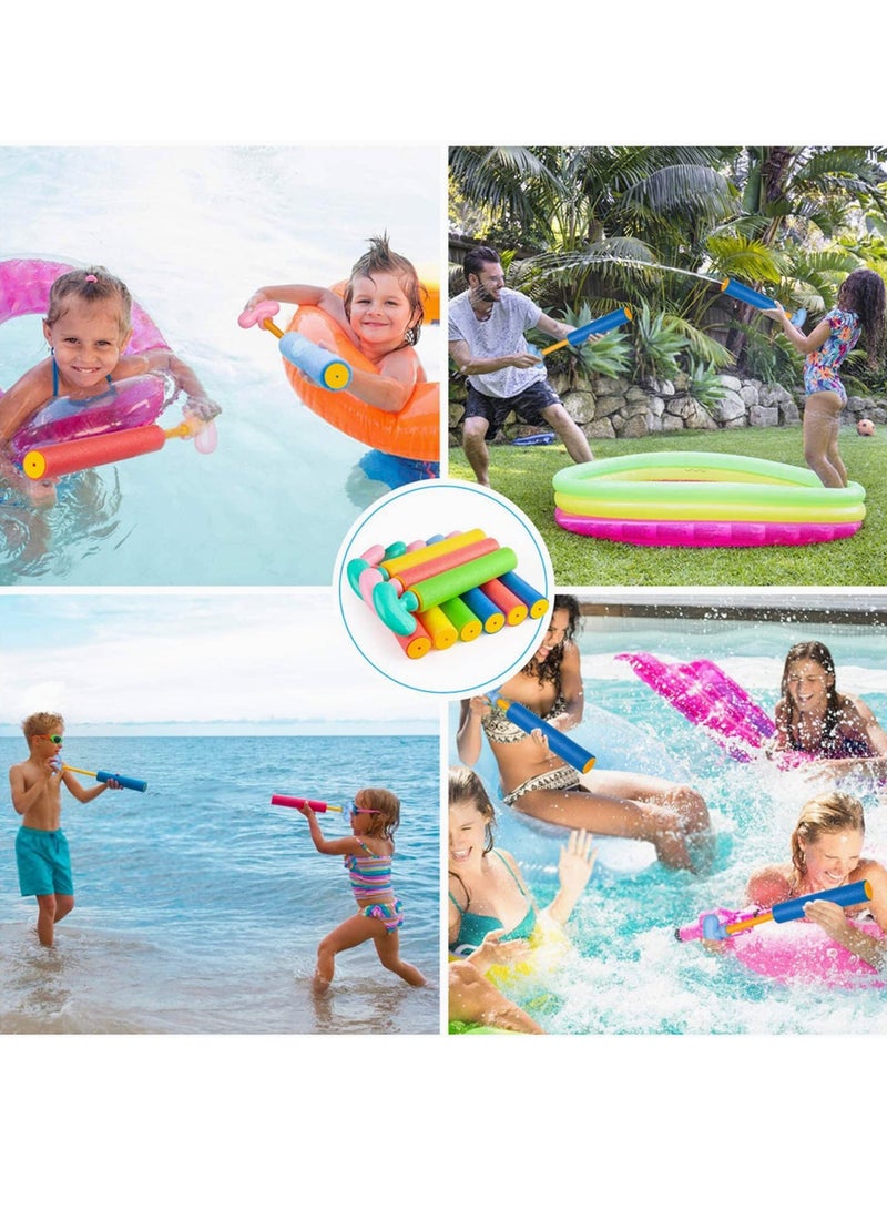 Water Toy for Kids, 9 Pack Foam Water Blaster Squirt Toy Set for Swimming Pool Toys Adults, Water Toy Blaster Shooter