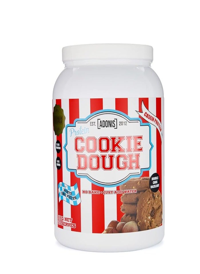 Cookie Dough, High Protein Snack And Increase Muscle Mass And Strength Double Chocolate Hazelnut 1kg