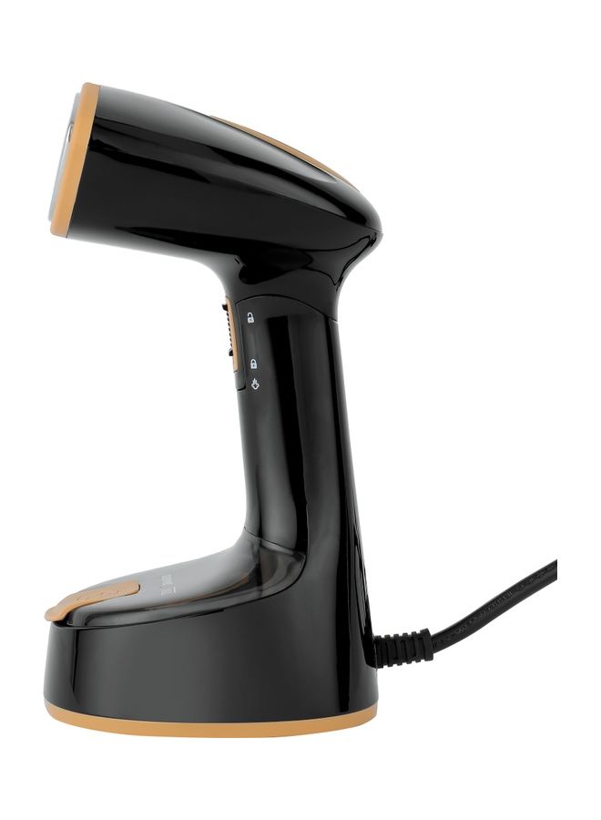 Handheld Garment Steamer Equipped with Stainless Steel Head 120 ml 1470 W GGS25034 Black