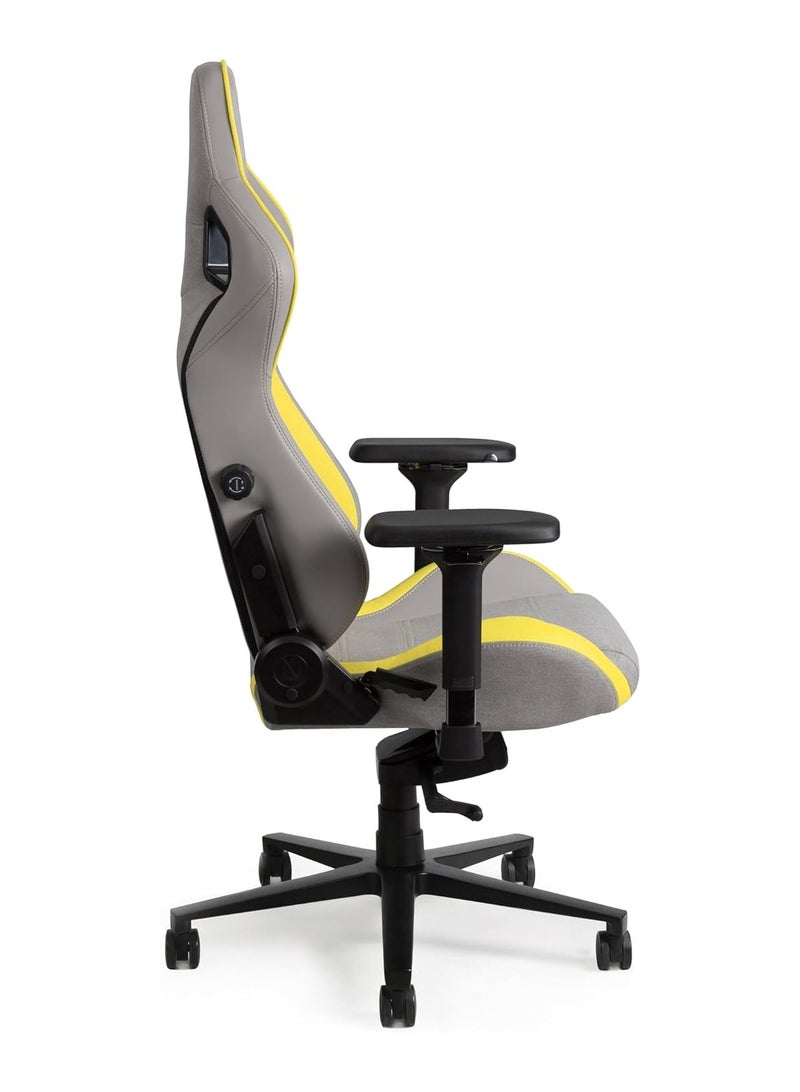 Navodesk APEX AIR Ergonomic Gaming Chair with Magnetic Memory Foam Headrest Lumbar Support LEMON FORMULA SERIES