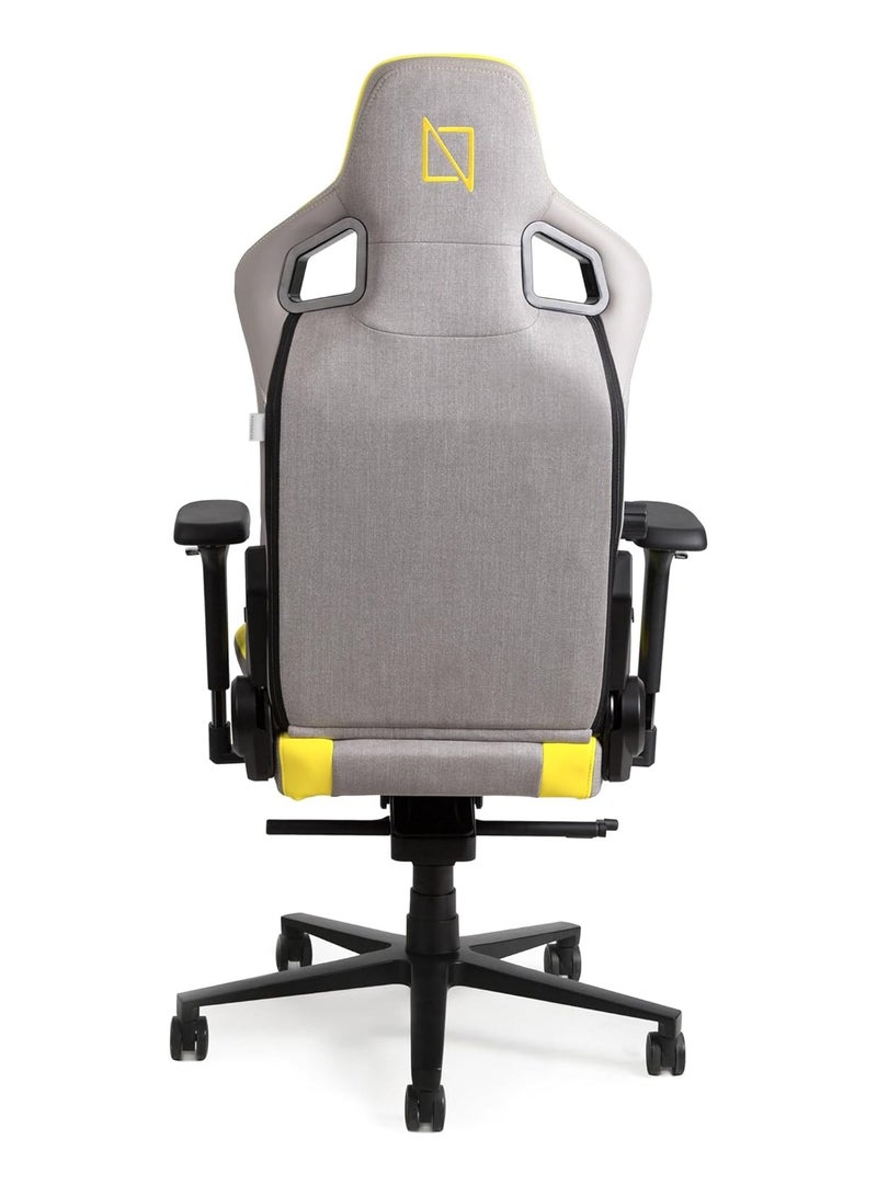 Navodesk APEX AIR Ergonomic Gaming Chair with Magnetic Memory Foam Headrest Lumbar Support LEMON FORMULA SERIES