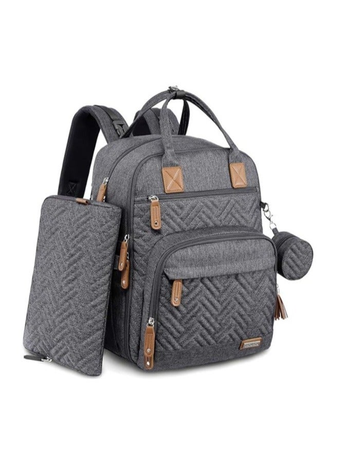 Diaper Bag Backpack, iniuniu Large Unisex Baby Bags for Boys Girls…