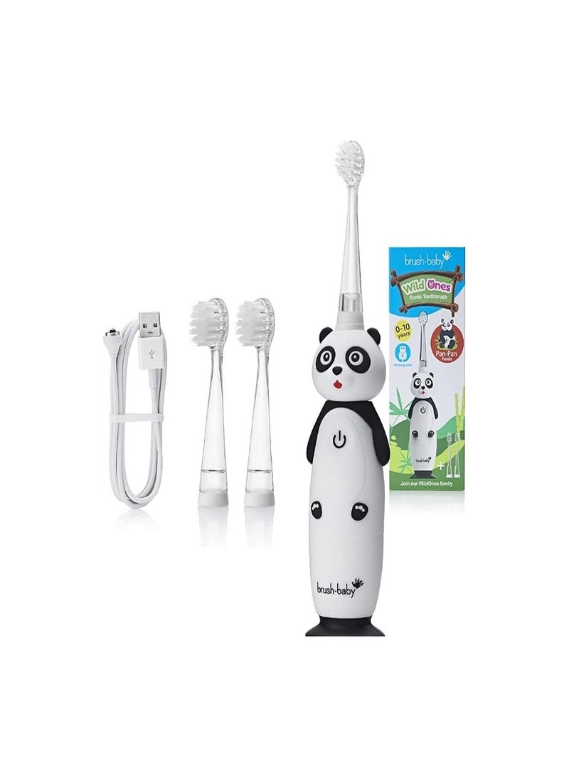 Brush-baby New WildOne Panda Rechargeable Toothbrush