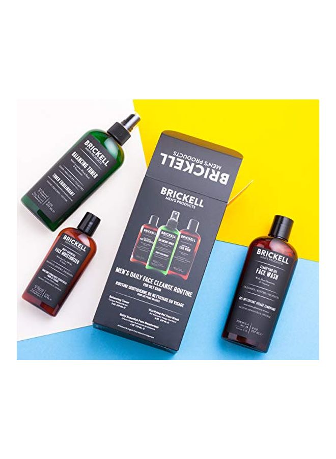 3-Piece Daily Face Cleanse Routine