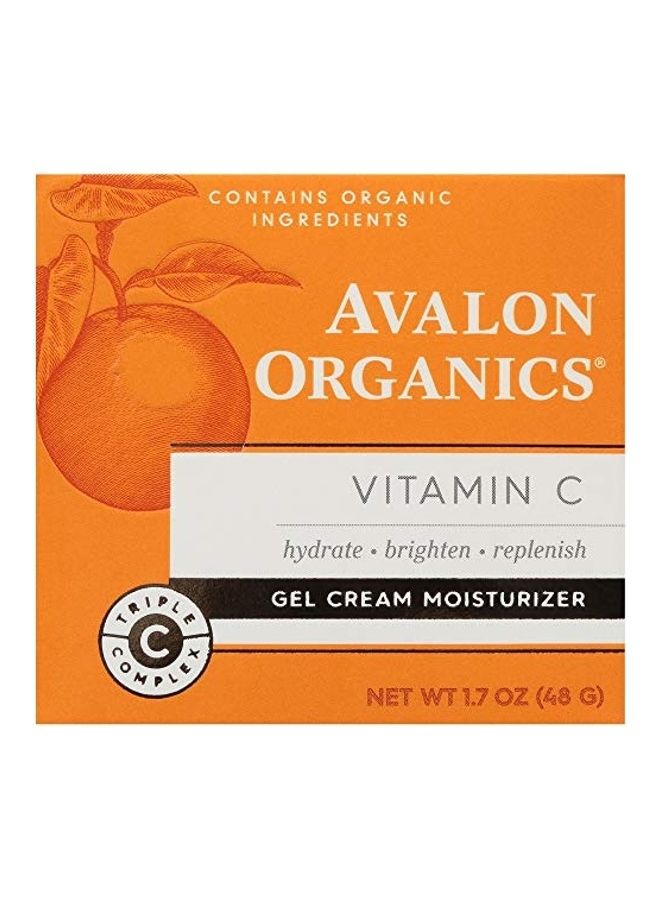 Gel Cream Moisturizer with Vitamin C Orange
