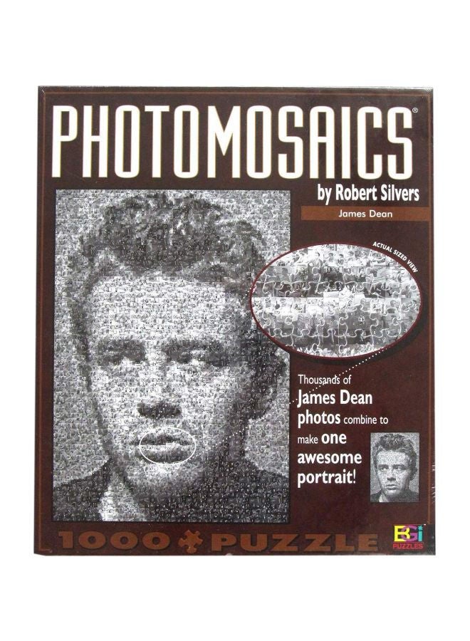 1026-Piece Photomosaic James Dean Jigsaw Puzzle 530