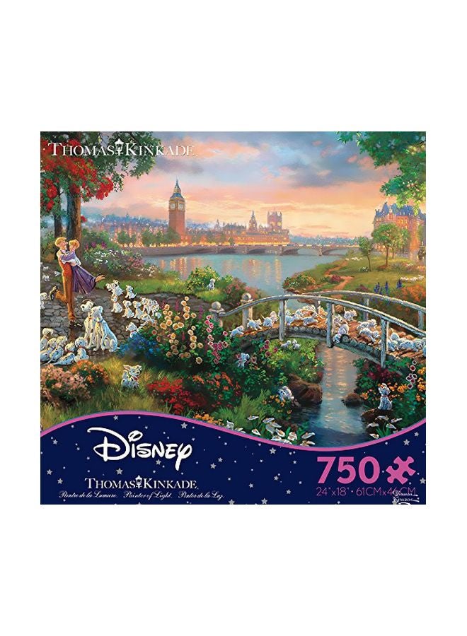 750-Piece Thomas Kinkade The Disney Collection 101 Dalmatians Jigsaw Puzzle 2903-18 2903-18