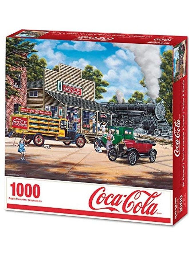 1000-Piece Coca-Cola All Board Jigsaw Puzzle