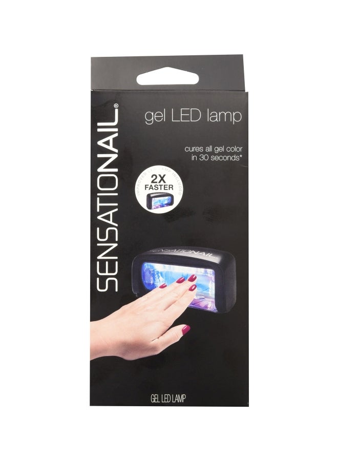 LED Lamp Nail Gel Dryer Black