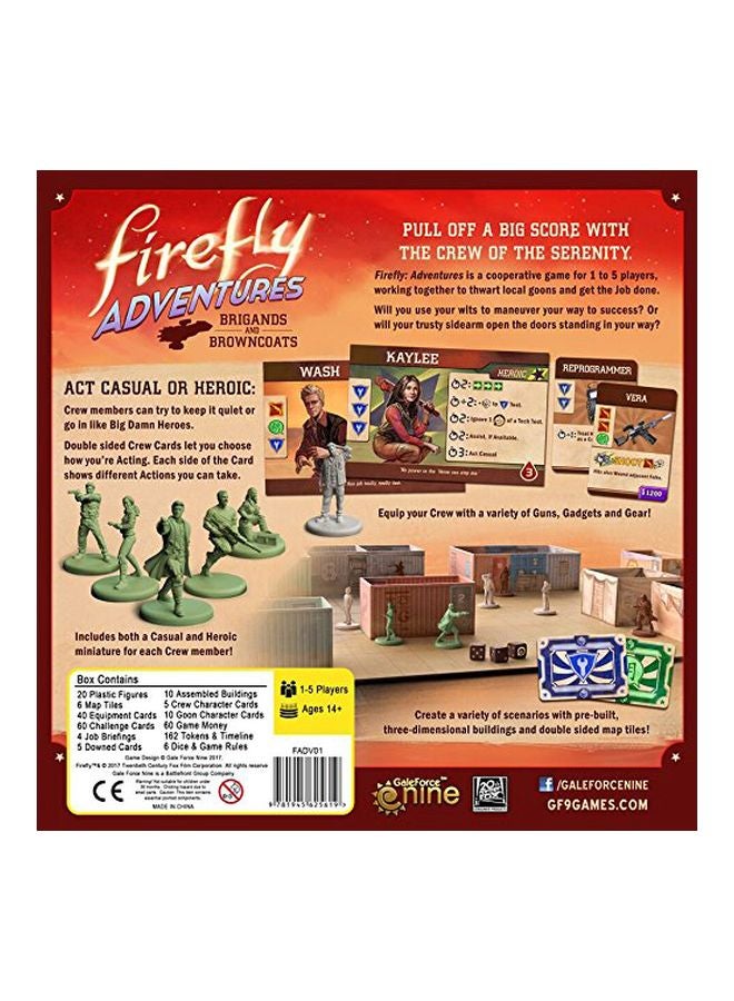 Brigands And Browncoats Board Game FADV01