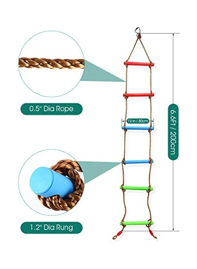 Climbing Rope Ladder for Kids 6.6feet