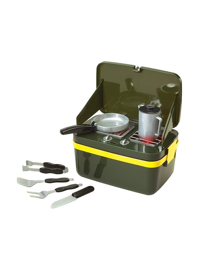 Grill-and-Go Camp Stove Toy Playset
