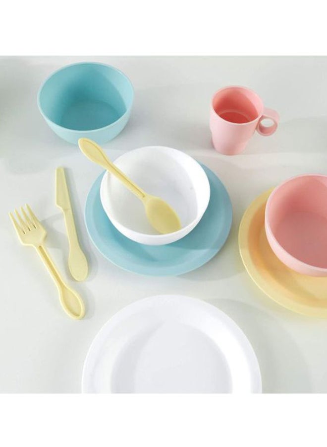 27-Piece Pastel Cookware Set 10.25x9x3.5inch