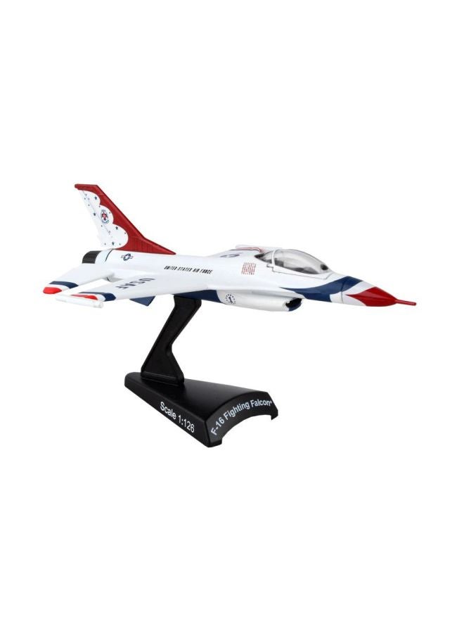 Die-Cast Metal F-16 Thunderbird Airplane PS5399-2