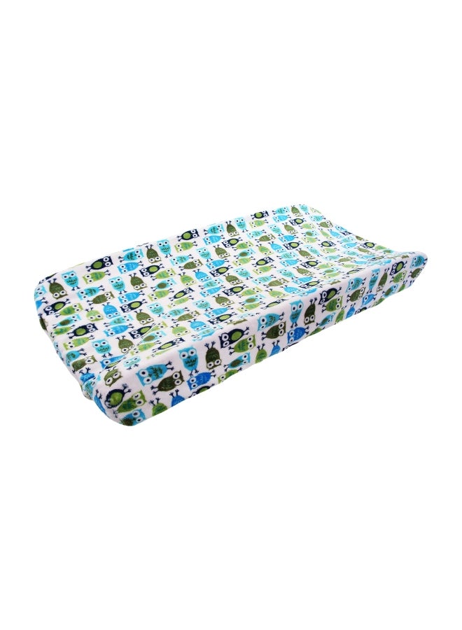 Owl Printed Changing Pad Cover