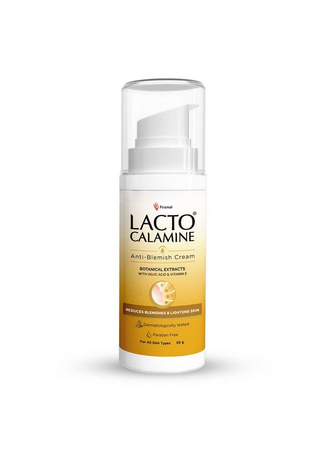 Anti Blemish With Botanical Extracts Kojic Acid And Vitamin E To Brighten Skin Tone ; Suitable For All Skin Types ; Nongreasy No Parabens Dermatologically Tested 30 G X Pack Of 1