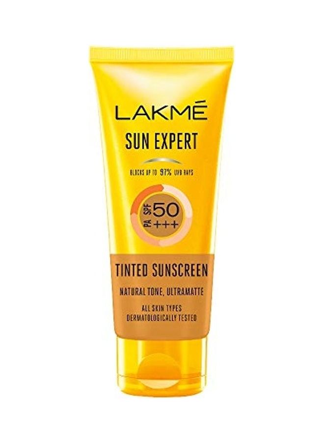 Sun Expert Tinted Sunscreen Cream Yellow 50grams