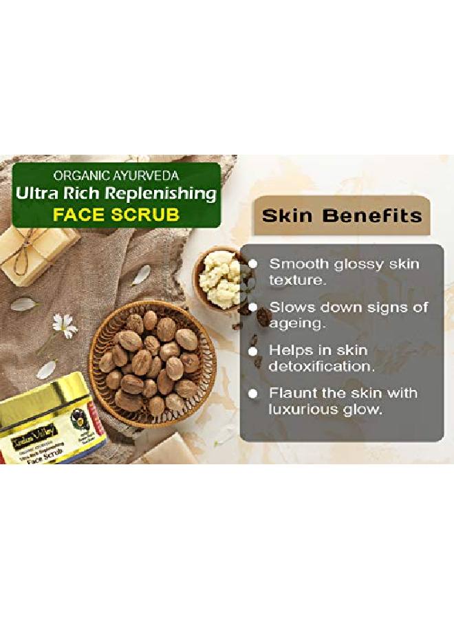 Ultra Rich Replenishing Shea Butter Fruit Face Scrub (50Ml)