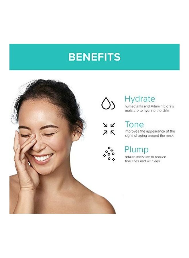 Anti-Aging Neck Serum For All Skin Types White