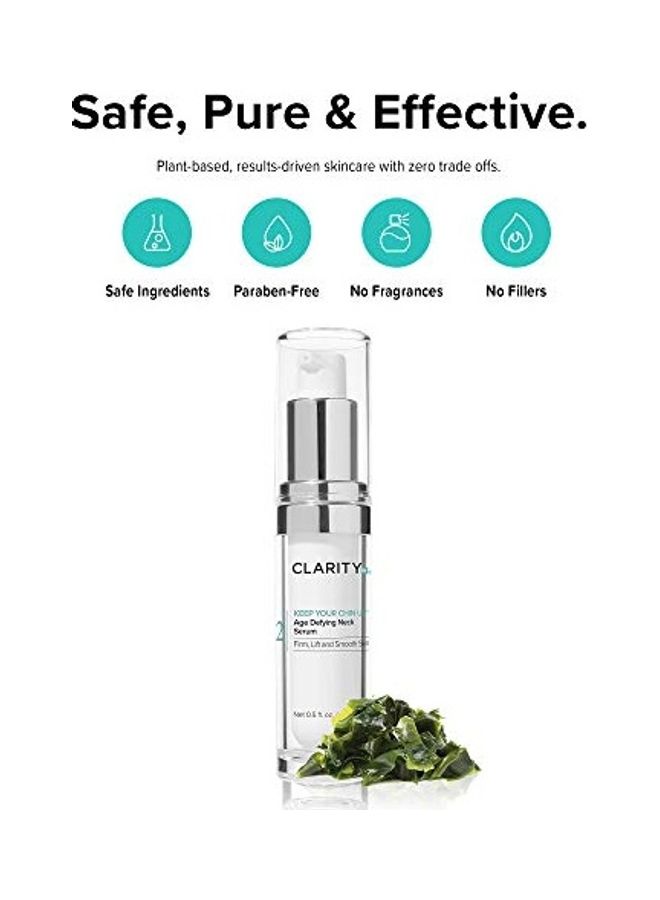 Anti-Aging Neck Serum For All Skin Types White