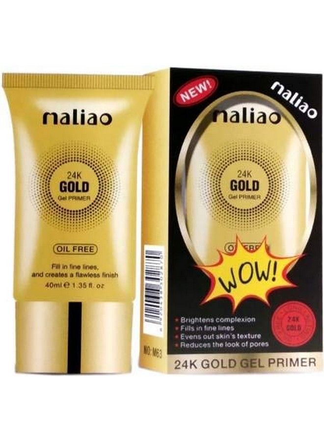 24K Gold Gel Oil Free Primer 40 Ml (Gold)