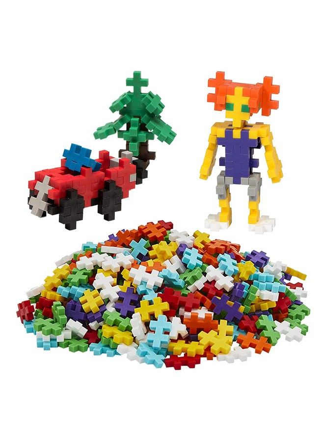 400 Pieces Mini Block For Kids Learning & Educational Building Block Toy Interlocking Mini Puzzle Blocks For Boy & Girl (Multicolor ; Age 3+)
