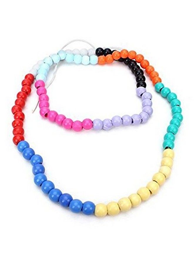 Educational Counting Beads Baby 100 Small Beads For Kids For Colour Recognition And To Learn Counting Multicolor