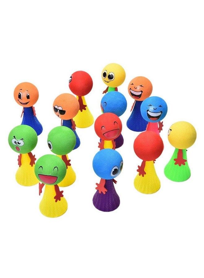 Smiley Emoji Jump Toy (Pack Of 5)