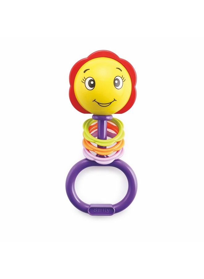Noggin Stick Rattle For Newborn. Colourful Musical Toys For Infant Babies. Bpa Free ; Non Toxic. 0 To 6 Months. (Violet)