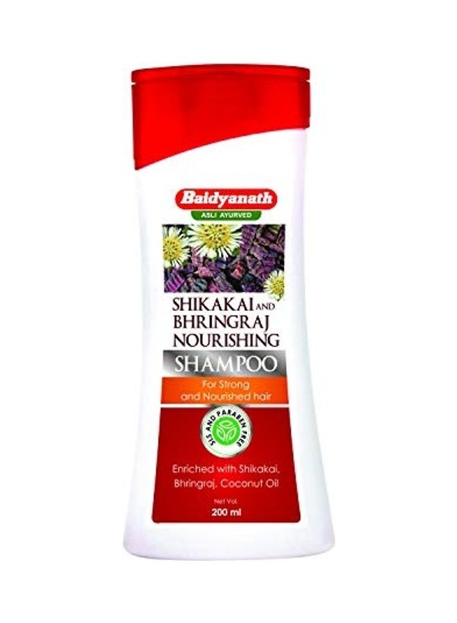 Shikakai And Bhringraj Nourishing Shampoo White 200ml