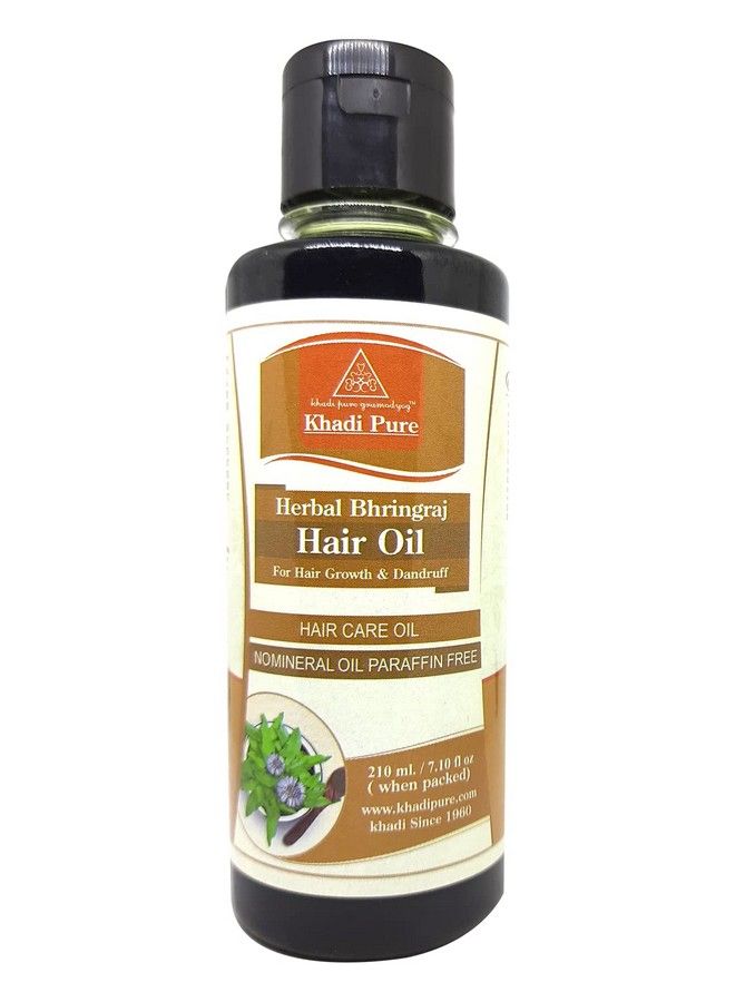 Herbal Bhringraj Hair Oil 210 Mlblack