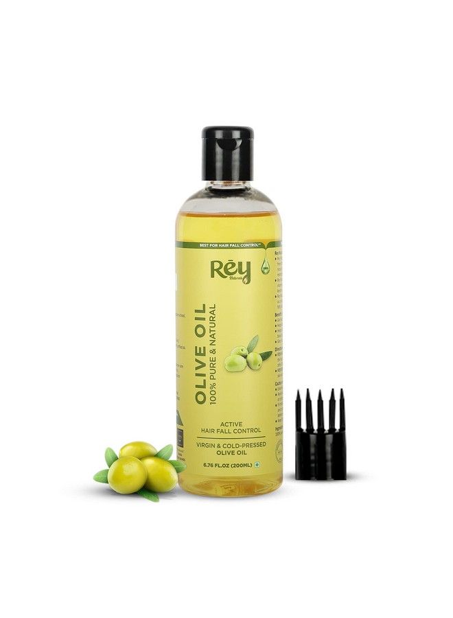 Olive Oil ;100% Pure Natural Virgin & Cold Pressed Nourishes Hairs Nails Cuticles Chapped Lips 200 Ml