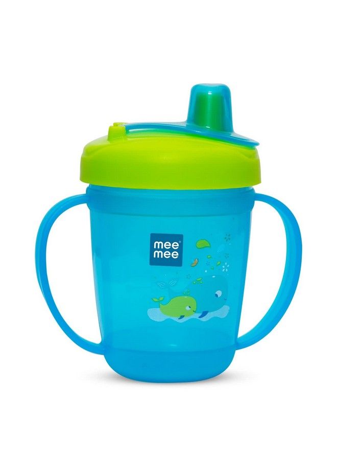 Easy Grip Sipper Cup With Twin Handle (180 Ml Blue)