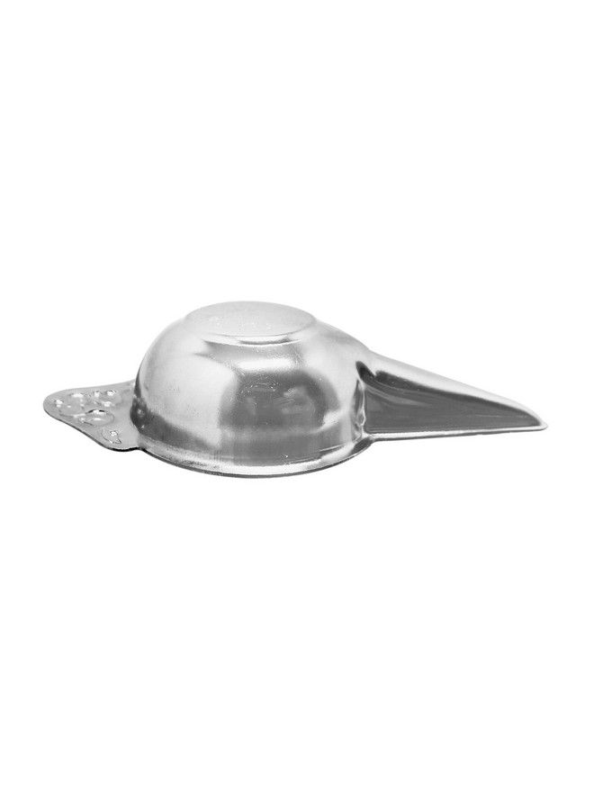 Stainless Steel Baby Feeder Spoon For Baby, Food Feeder Bonda, Feeding Spoon, Paladai For New Born Pack Of 2 20ml Each Silver