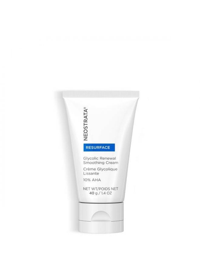 Neostrata Resurface Glycolic Renewal Smoothing Cream for Uneven Skin Tone 40g