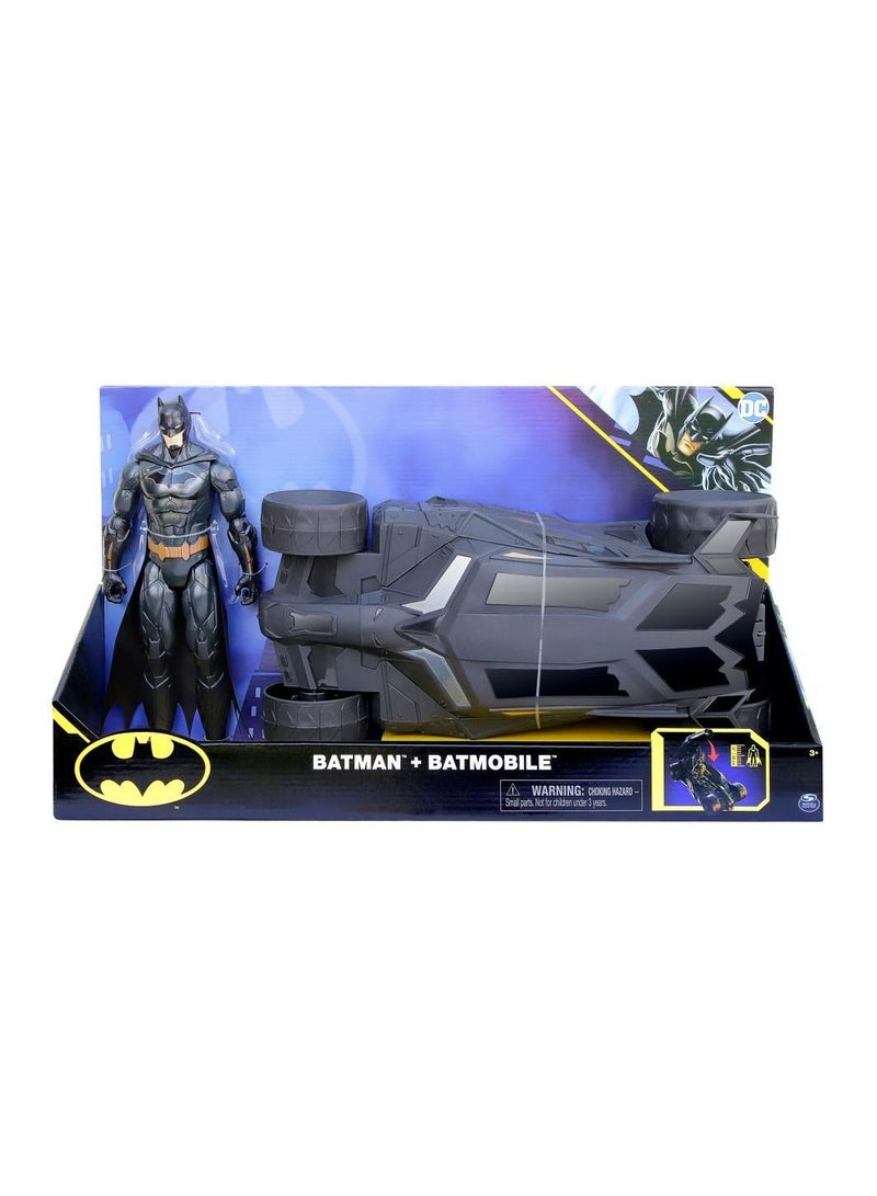 Batman Batmobile with Figure 12inch