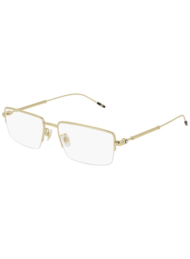 Men's Rectangle Eyeglasses - MB0113O 002 56 - Lens Size: 57 Mm