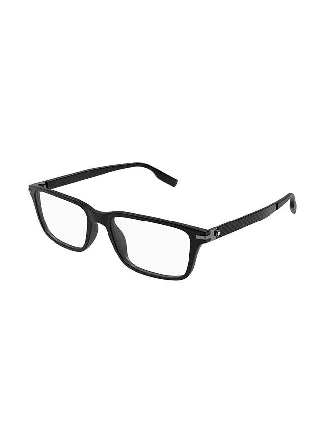 Men's Rectangle Eyeglasses - MB0252O 001 56 - Lens Size: 56 Mm