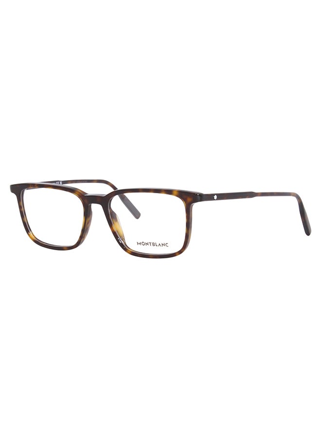 Men's Rectangle Eyeglasses - MB01970 002 53 - Lens Size: 53 Mm