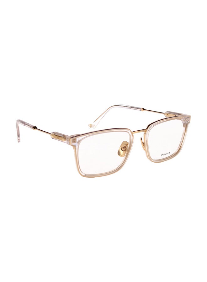 Men's Square Eyeglasses - VPLF09 300Y 53 - Lens Size: 53 Mm