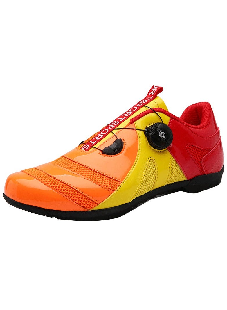Knob Road Bicycle Shoes Cycling Shoes Lightweight Bicycle Shoes Rubber Sole Cycling Shoes