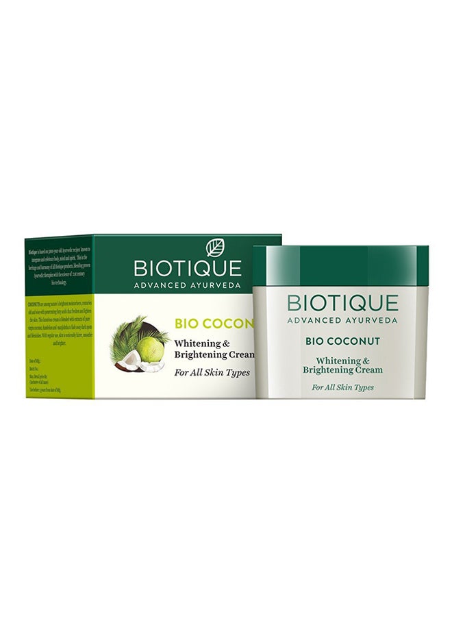 Bio Coconut Whitening And Brightening Cream 50grams