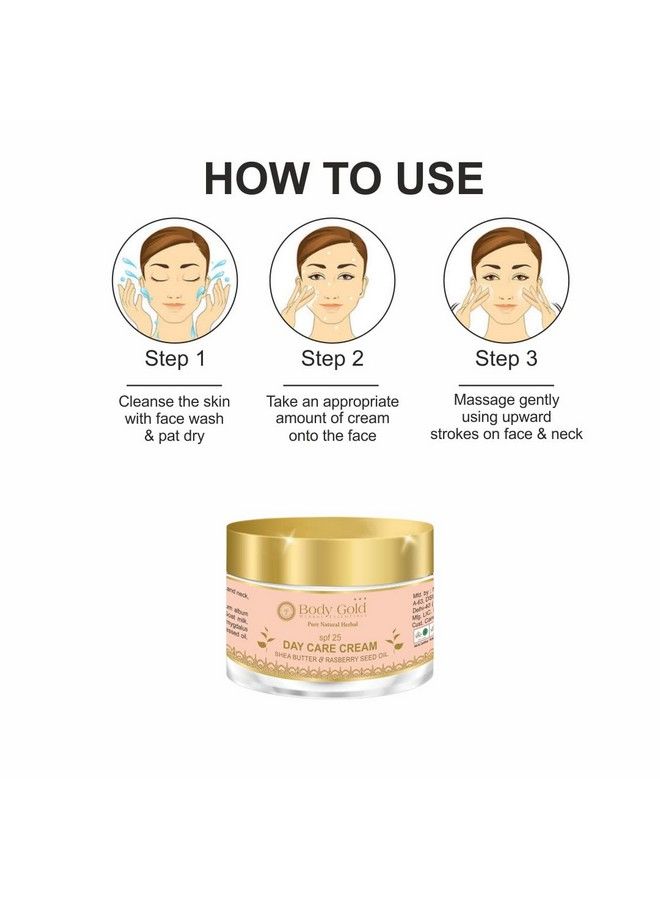 Day Care Face Cream Moisturizer With Spf25 Hydrating Ultra Nourishing Paraben & Sulphate Free 50Gm
