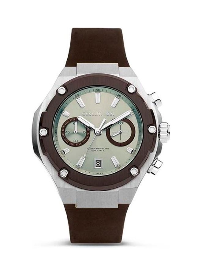 Men's Lucardo Round Chronograph Wrist Watch CIWGO2206101 - 56 mm - Brown