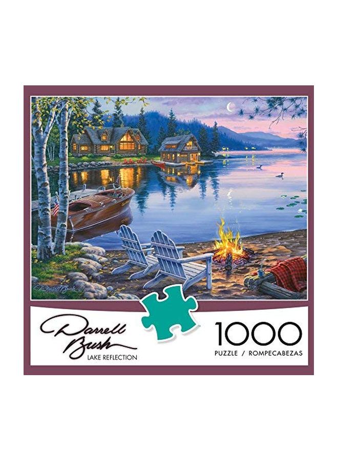 1000-Piece Lake Reflection Jigsaw Puzzle 11239